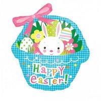 Anagram Supershape Easter Balloon - Bunny In Basket