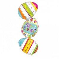 Anagram Supershape Easter Balloon - Colourful Easter Egg Stacker