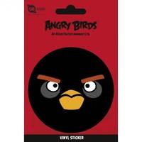 angry birds black bird vinyl sticker