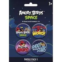 Angry Birds Space Badge Pack 4x35mm