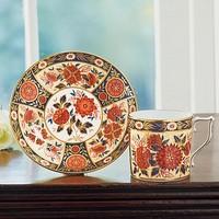 antique chrysanthemum coffee can stand