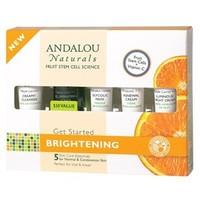 Andalou Naturals Get Started Brightening Kit 5 Pieces