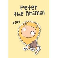 Animal Rar - Cartoon Personalised Card