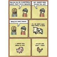 Animals Have Feelings | Funny General Card | WB1026