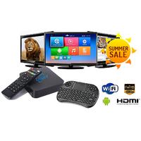 Android Quad-Core HD TV Box with Optional Wireless Keyboard