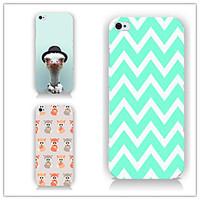 Animal Pattern PC Phone Case Back Cover Case for iPhone5C