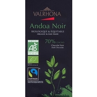 Andoa Noir, 70% dark chocolate bar