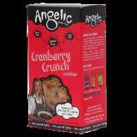 angelic gluten free cranberry crunch cookies box 125g 125g