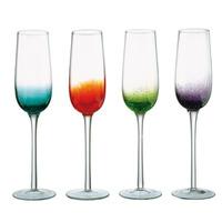 anton studio design fizz flutes 88oz 250ml set of 4