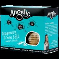 angelic gluten free rosemary and sea salt savoury biscuits box 150g 15 ...