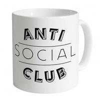 anti social club mug