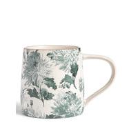 Antique Floral Print Mug