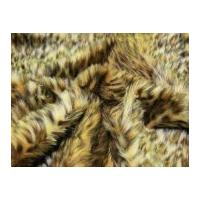 animal print short pile fur fabric