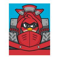 Angry Birds Fleece Blanket - Go Fast Design