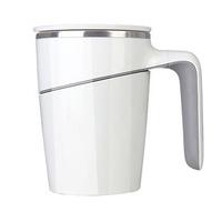 Anti-Spill Mug, White, Polypropylene