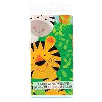 animal jungle party table cover each