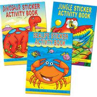 Animal Sticker Activity Books (Pack of 30)