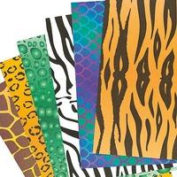 animal print paper sheets per 3 packs