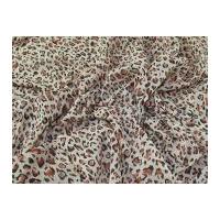 Animal Print Polyester Chiffon D...