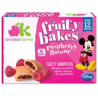 Annabel Karmel 12 Month Fruity Bakes Raspberry 6 Pack