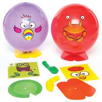 Animal Balloon Heads (Pack of 8)