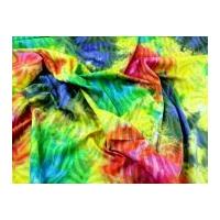 Animal Print Batik Cotton Dress Fabric Multicoloured