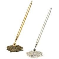 Antique Filigree Base Pen Set - ...