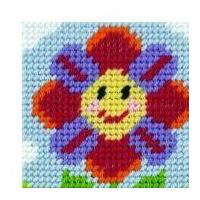 Anchor Tapestry Kit For Starters Flower 15cm