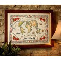 Antique Map of the World by Jane Greenoff 375587