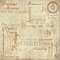 Ancestry Paper 12 x 12 Inch 252406