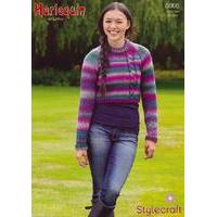 andy sweater in stylecraft harlequin chunky 8868