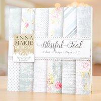 Anna Marie Designs 12x12 Blissful Teal Paper Pad 378195