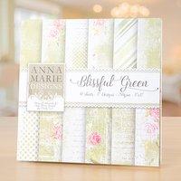 Anna Marie Designs 12x12 Blissful Green Paper Pad 378202