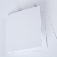 Anna Marie Designs - Just Cards 7 x 7 Square PK 25 - White 399764