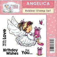 Angelica and Friends Rubber Stamp Set - Angelica Stamp