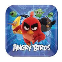 Angry Birds Square Paper Party Plates