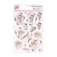 anitas celebrations foiled decoupage set a4