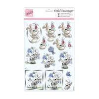 anitas top dog foiled decoupage set a4