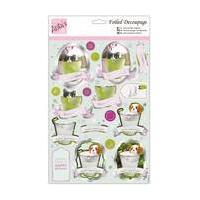 Anita\'s Birthday Pets Foiled Decoupage Set A4