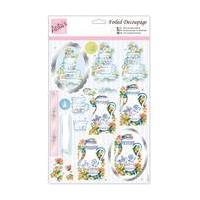 Anita\'s Springtime Tea Foiled Decoupage Set A4