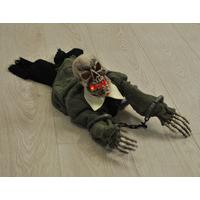 Animated Crawling Zombie Ghoul Decoration by Premier