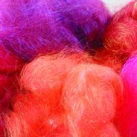 angelina fibres mixed pink hues