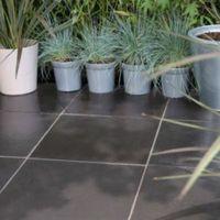 Anthracite Arnhem Paving Slab (L)450 (W)450mm Pack of 70 14.18 m²