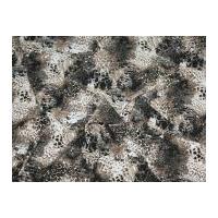 Animal Print Soft Polyester Dress Fabric