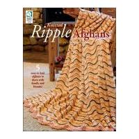 Annie's Attic Knitted Ripple Afghans Knitting Craft Book