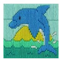Anchor 1st Long Stitch Kit For Children & Beginners Dolphin