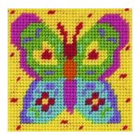 Anchor 1st Tapestry Kit For Children & Beginners Butterfly 10cm