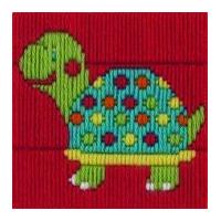 Anchor 1st Long Stitch Kit For Children & Beginners Turtle 10cm