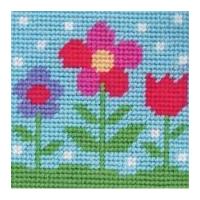 anchor 1st tapestry kit for children beginners flora 10cm