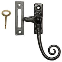 antique locking window handle fastener 1170